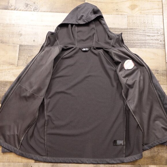 The North Face Ridgewall Soft Shell Hoodie Men’s XL Gray Lay’s Logo Branded - Picture 10 of 12